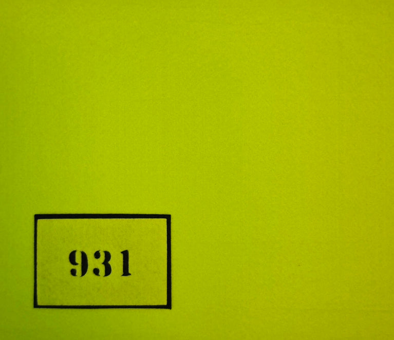 931 NEON GREEN 9x11