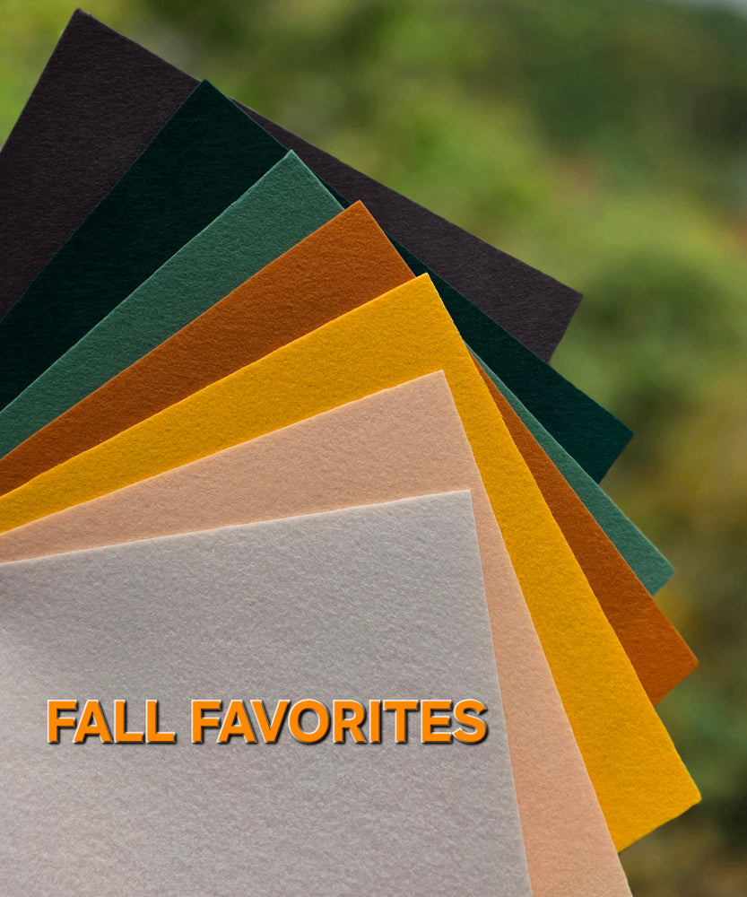 FALL FAVORITES Korean Hard Felt Collection