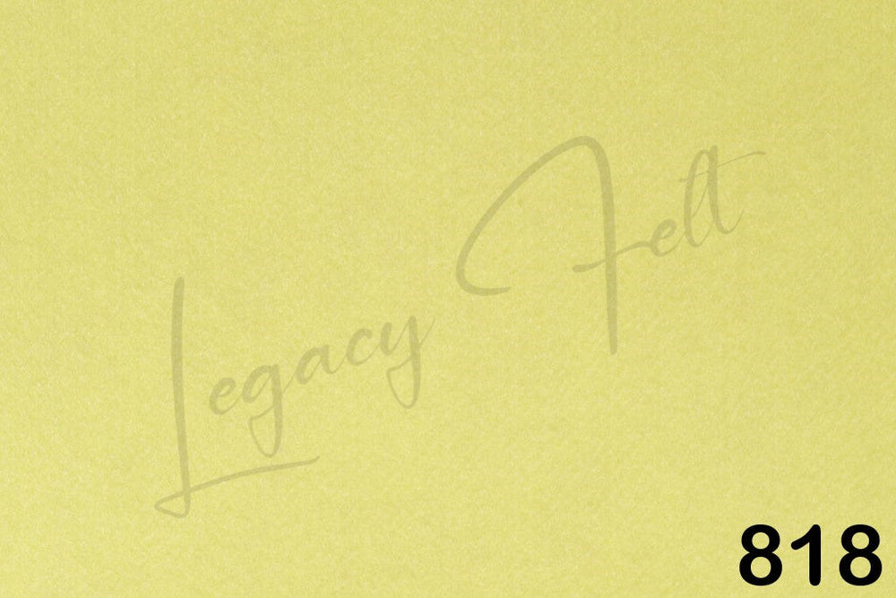 818 PALE YELLOW 1/2 Yard