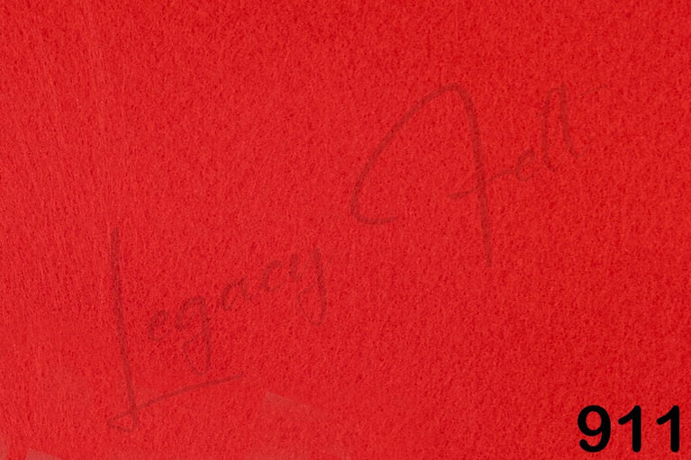 911 TRUE RED 1/2 Yard