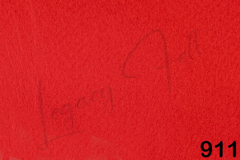 911 TRUE RED 9x11