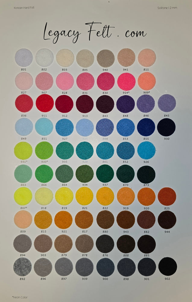 Color Chart
