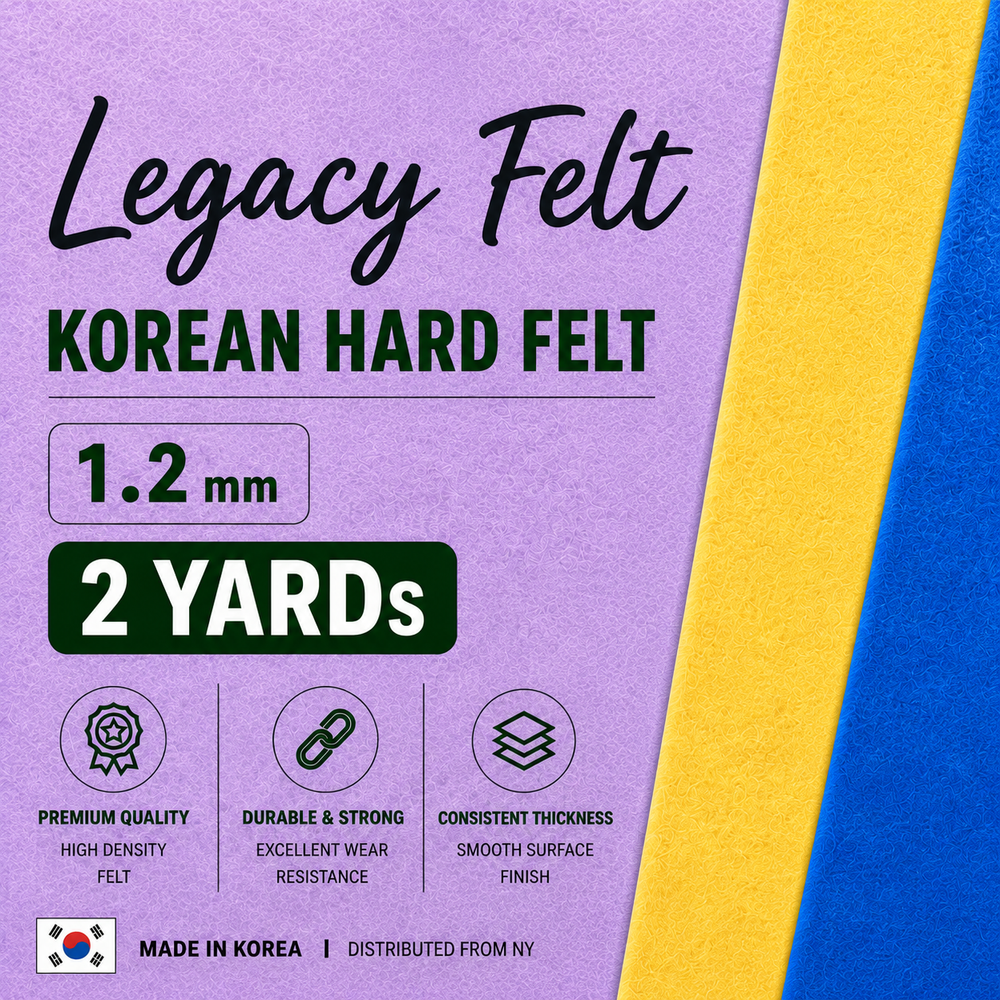 2 Yards Hard Korean Felt